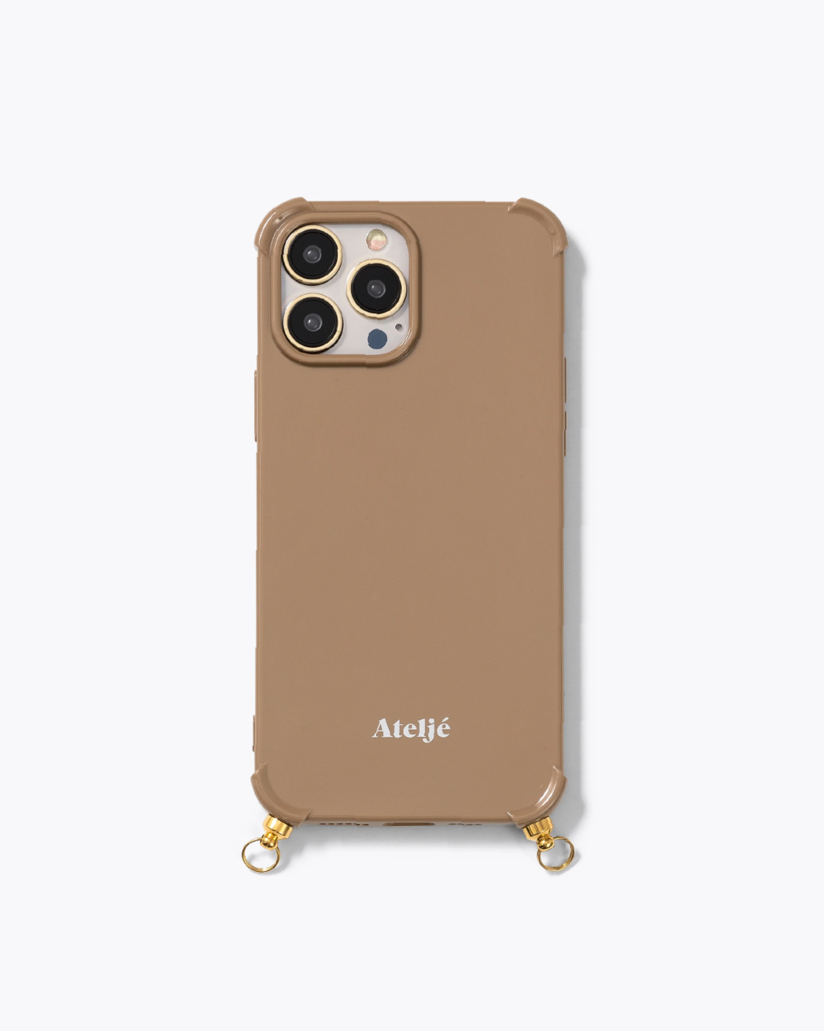Caramel recycled iPhone case with Halo cord - Image 3
