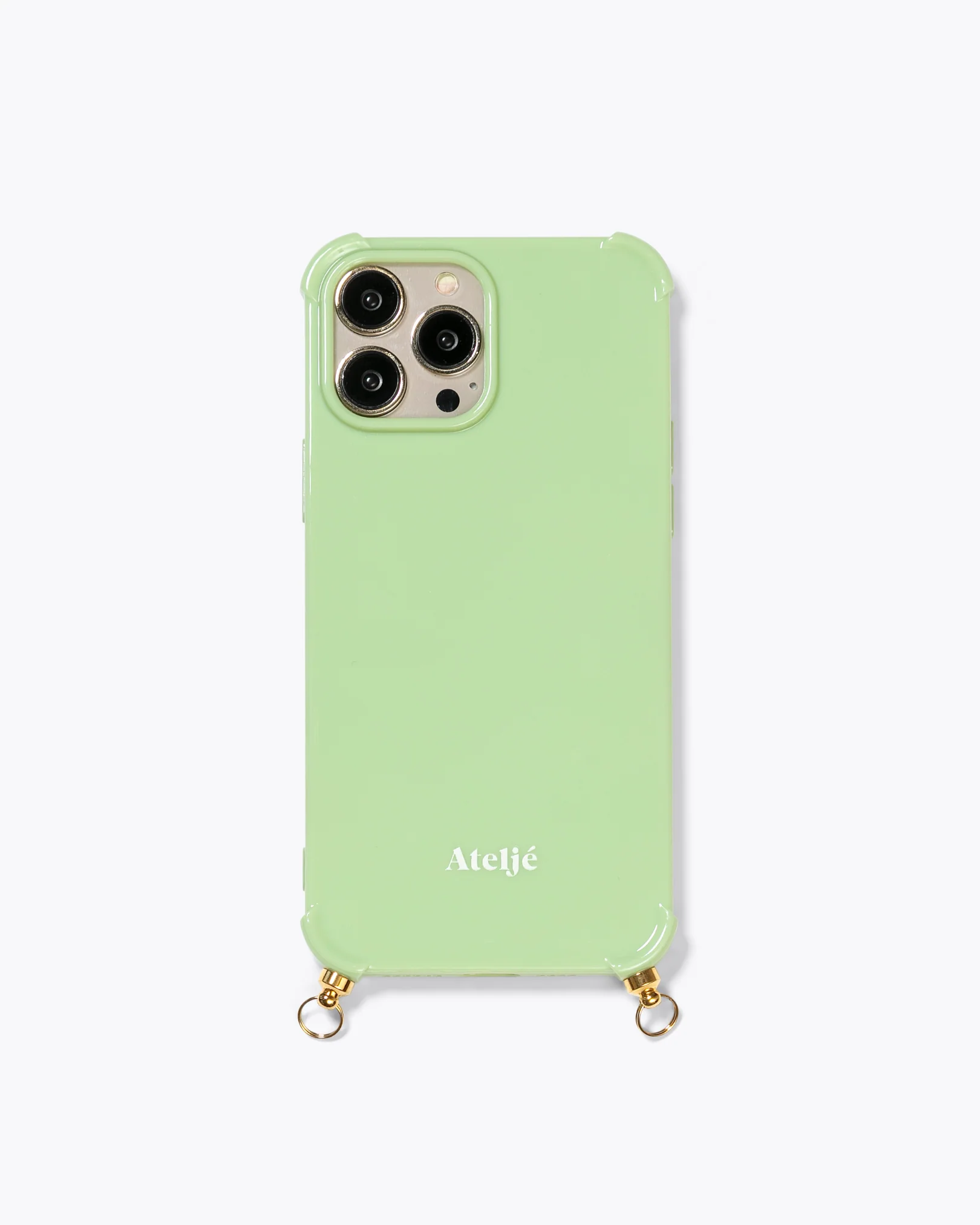 Matcha recycled case with Spill the tea cord - Image 3