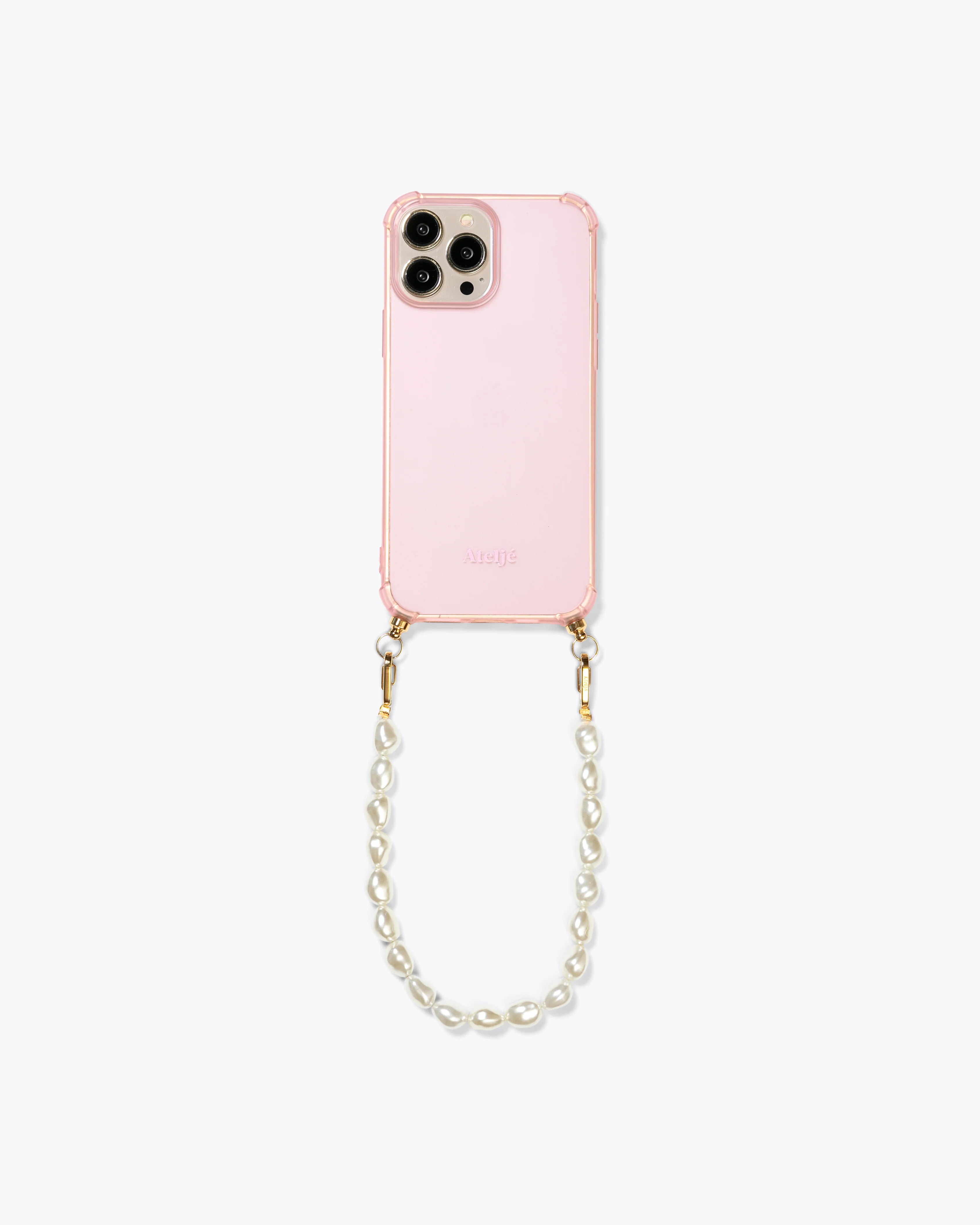 Pink haze recycled case with Cloudy cord 2.0