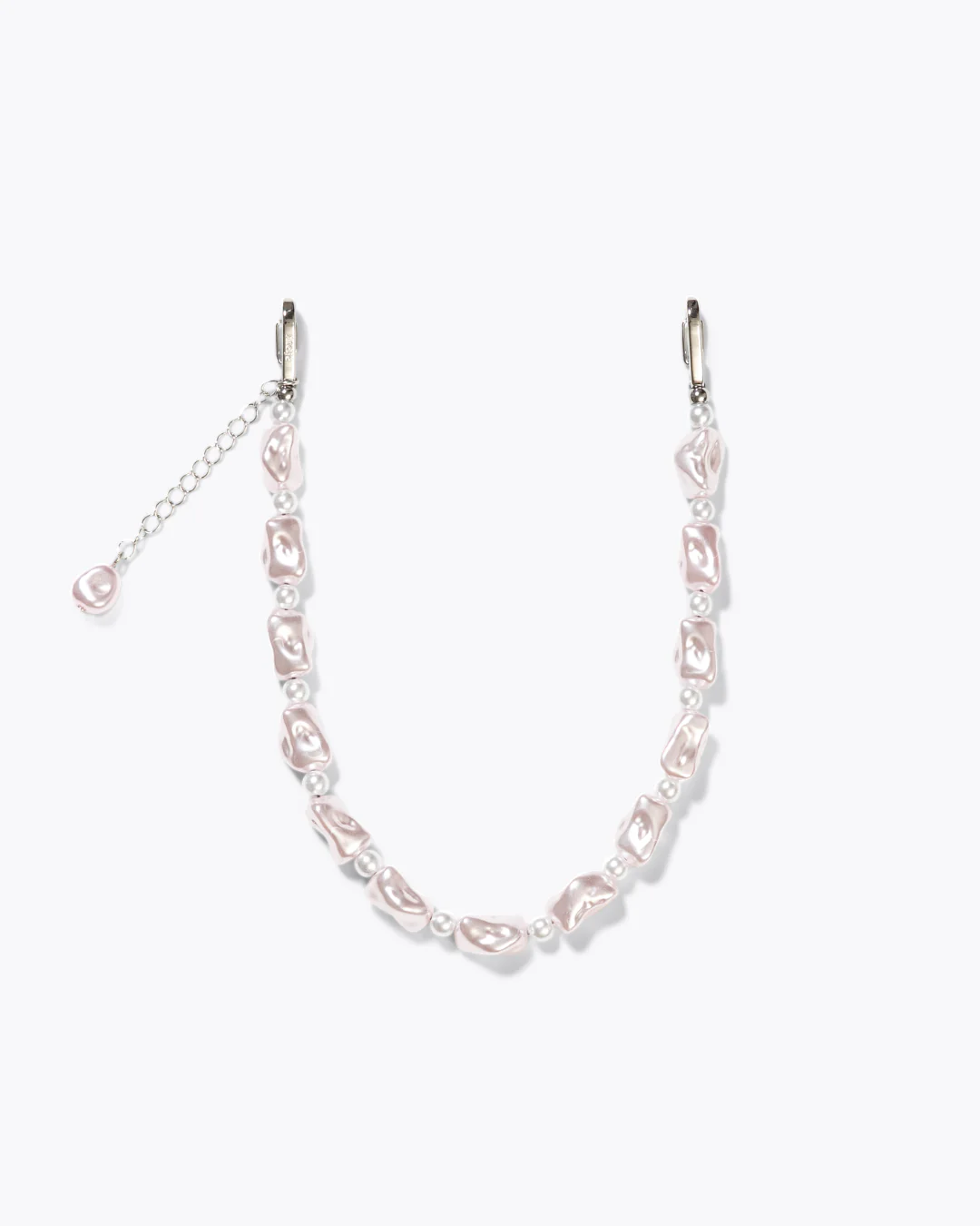 Motel pink recycled case with Pink pearl cord - Image 3