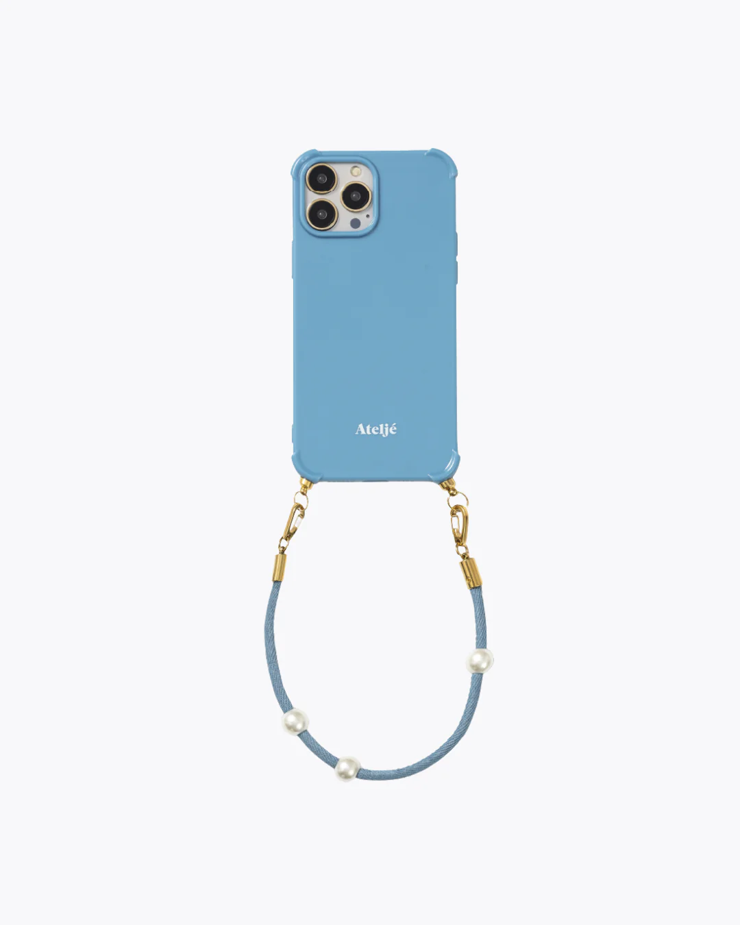 Something blue recycled iPhone case - no cord - Image 3