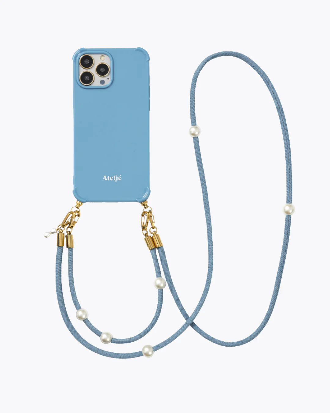 Something blue recycled iPhone case - no cord - Image 5